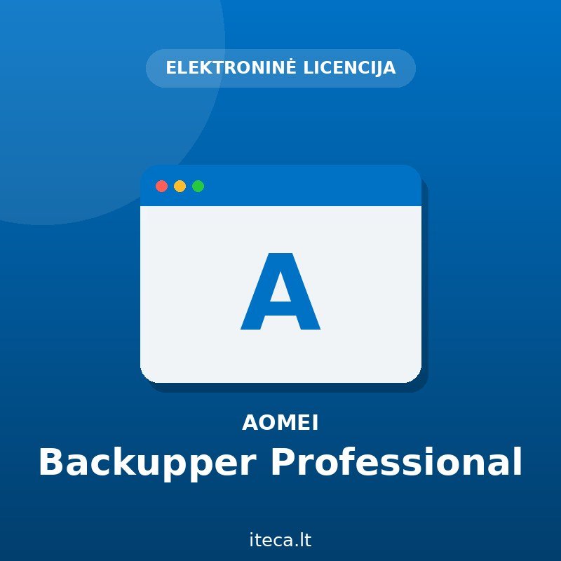 AOMEI Backupper Professional