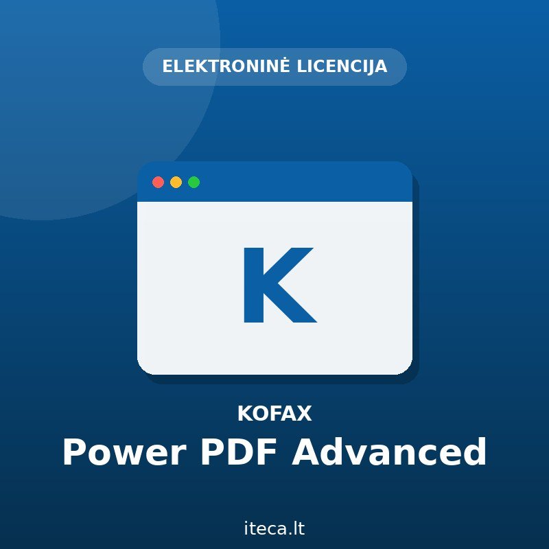 Kofax Power PDF Advanced 2025